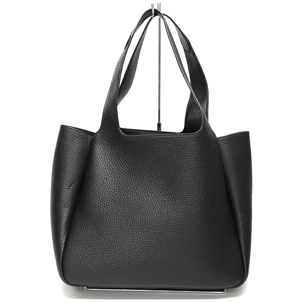 Prada Bag Leather Tote Handbag Black